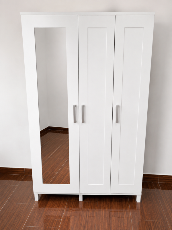 HighLoss Ropero de 3 Puertas con Espejo 